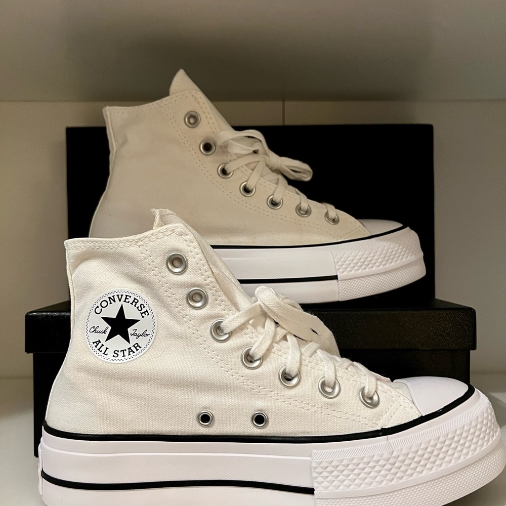 Converse all star high tops.